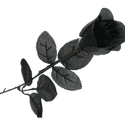 Halloween Rose noire 42cm