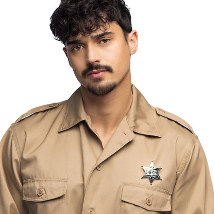 Badge « Sheriff » en métal