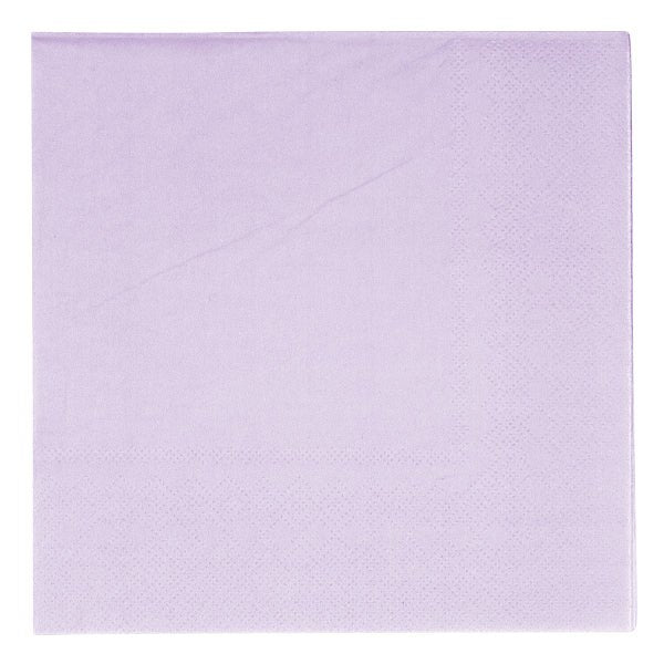 20 servetten 3 - laags 33x33cm paars van Riethmueller koop je bij Partywinkel