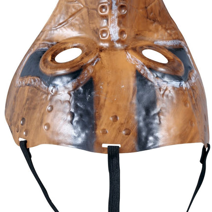 Masque d'Halloween en bronze