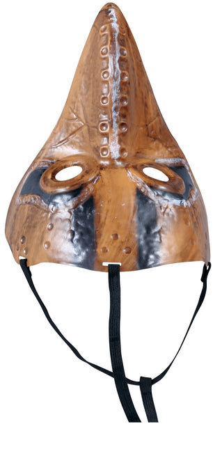 Masque d'Halloween en bronze