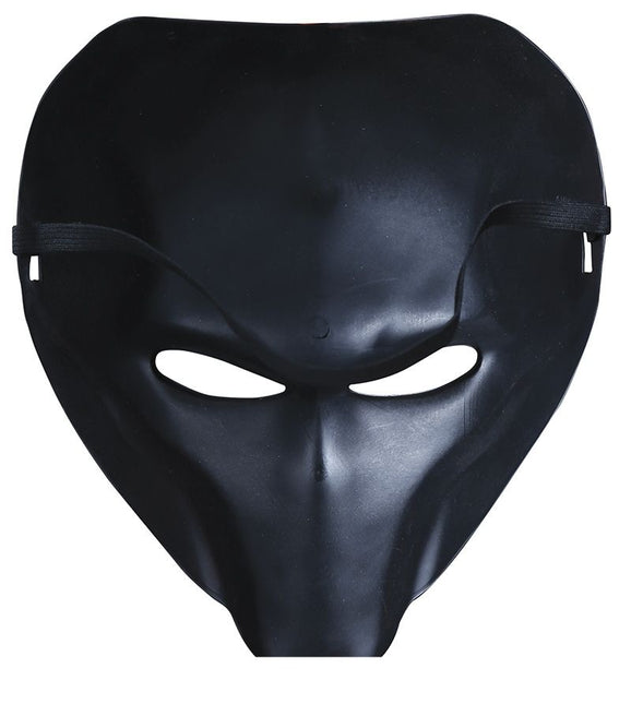 Masque rouge et blanc
