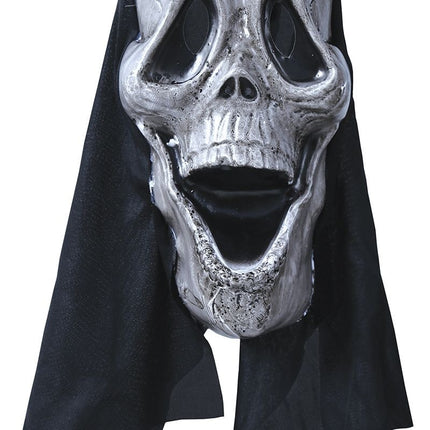Masque d'Halloween noir et blanc Fantôme