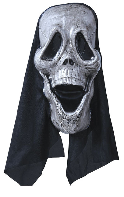 Masque d'Halloween noir et blanc Fantôme