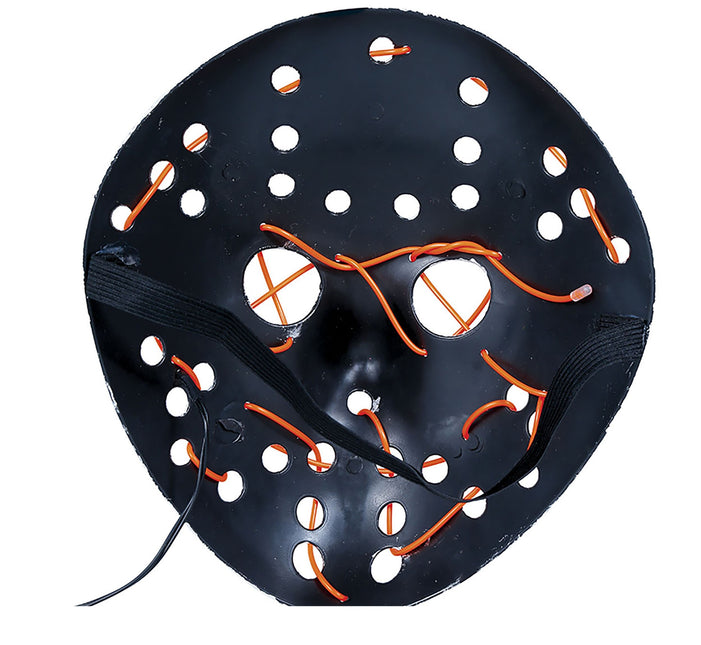 Masque d'Halloween Hockey avec lumière