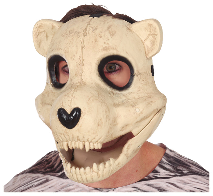 Masque d'Halloween avec ours en mouvement
