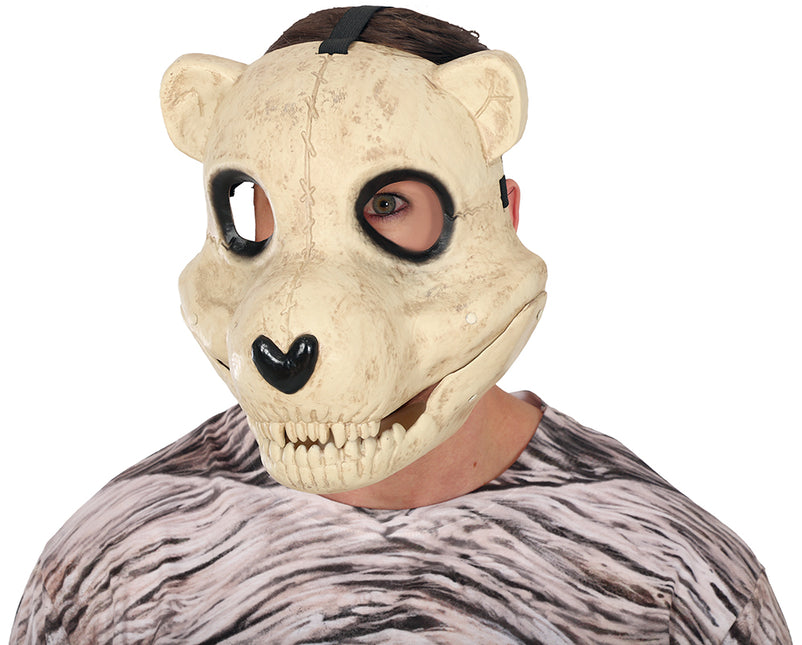 Masque d'Halloween avec ours en mouvement