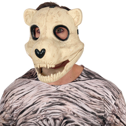 Masque d'Halloween avec ours en mouvement