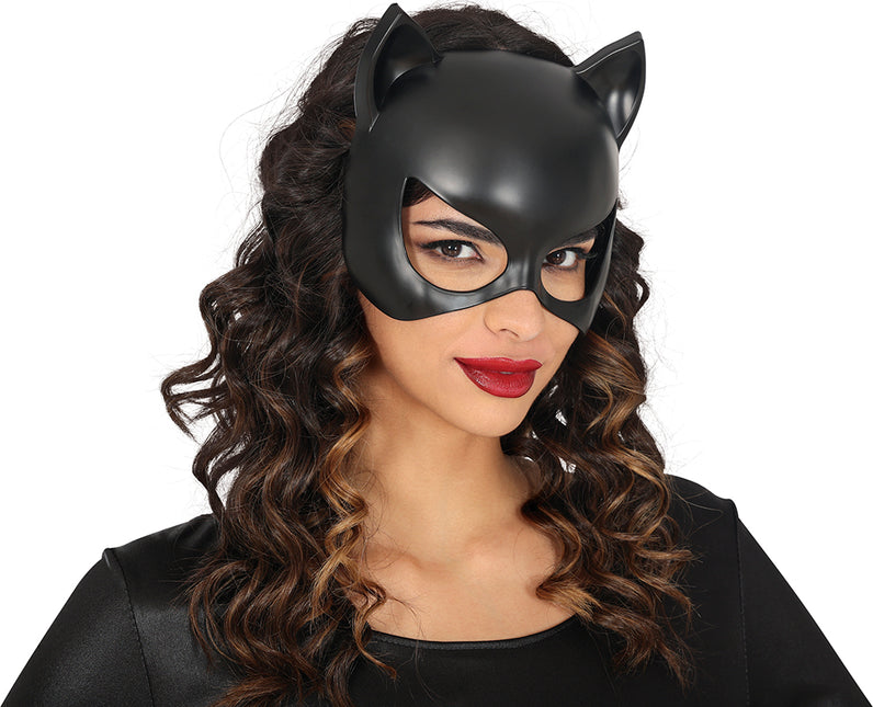 Masque Catwoman demi-visage