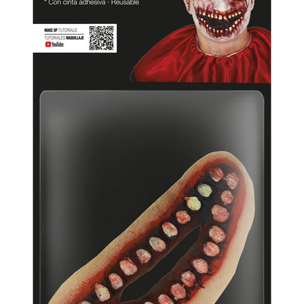 Plaie de bouche d'Halloween 15cm