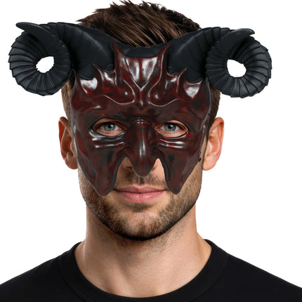 Masque d'Halloween « demi-diable »