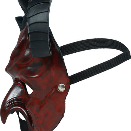 Masque d'Halloween « demi-diable »