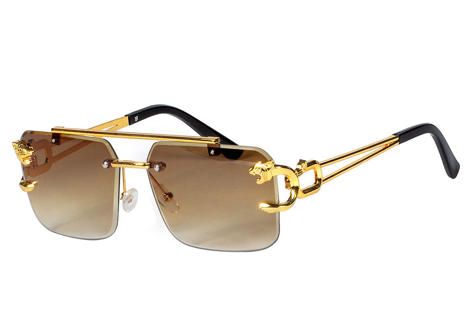 Lunettes Panthère Or