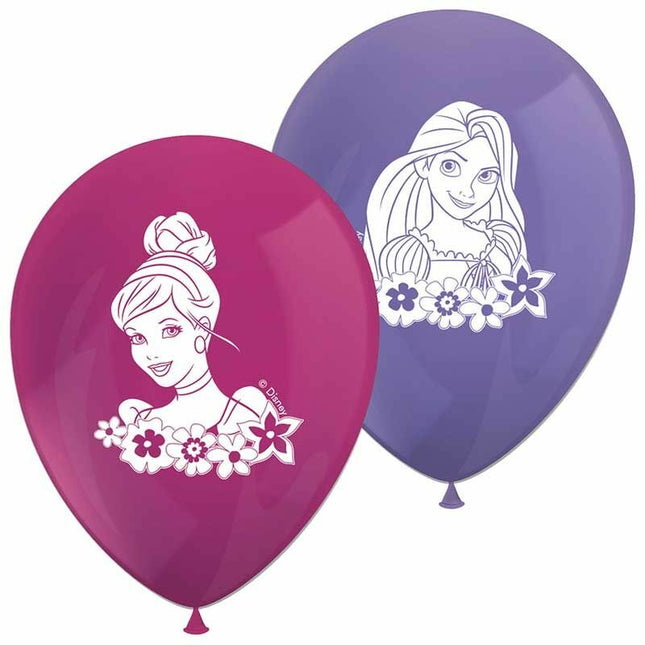Ballons de rêve Disney Princesses 28cm 8pcs