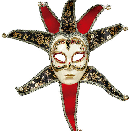 Masque rouge Dames vénitiennes