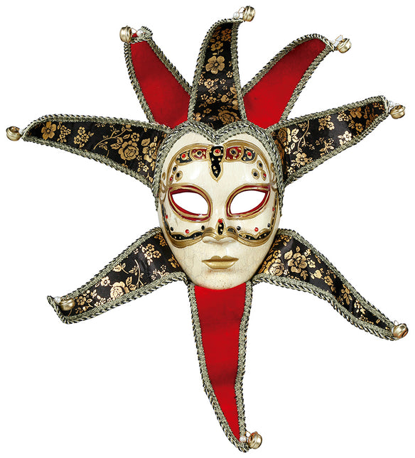 Masque rouge Dames vénitiennes