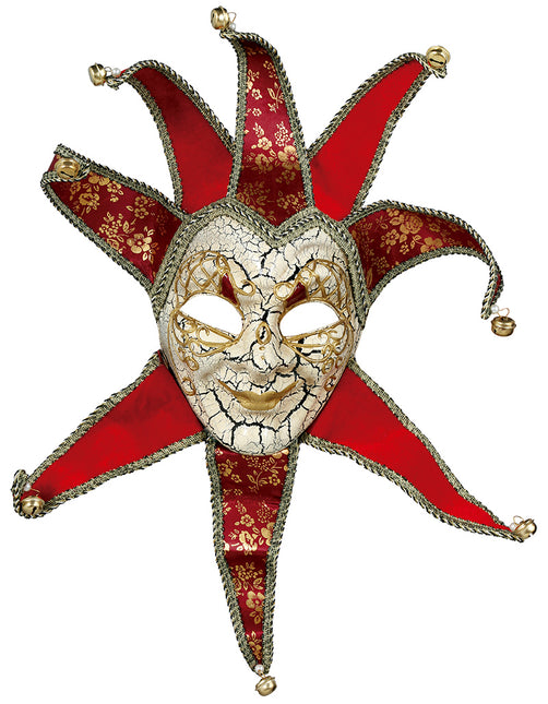 Masque rouge Hommes vénitiens