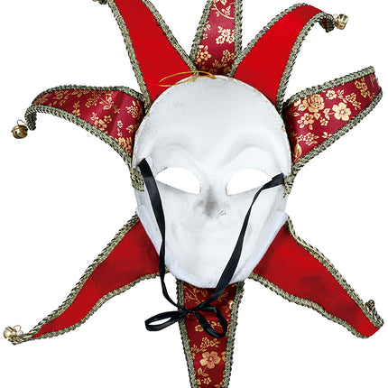 Masque rouge Hommes vénitiens