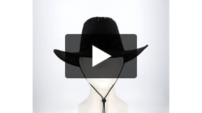 Chapeau cowboy Savannah noir