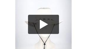 Chapeau cowboy Savannah blanc