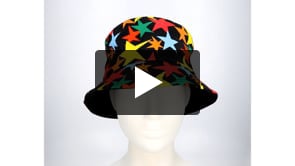Chapeau seau Étoiles