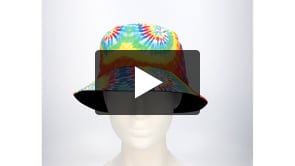 Chapeau seau Hippie