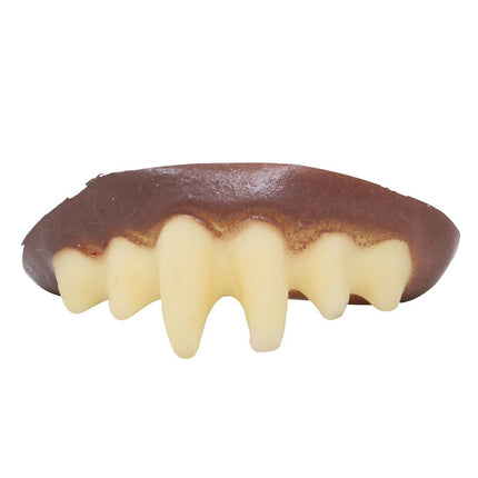 Dents de vampire d'Halloween Jaune