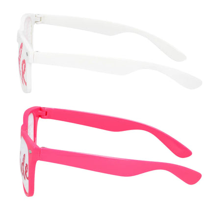 Lot de 3 lunettes de fête « Bride to be » (la future mariée et son équipe)