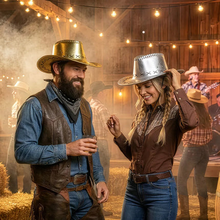 Cowboy Hoed Goud Savanne