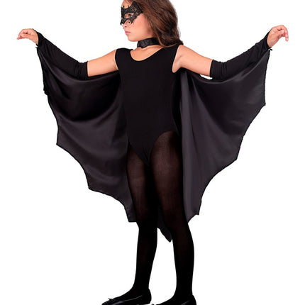 Cape de chauve-souris noire