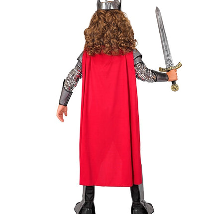 Costume de roi Bleu Rouge