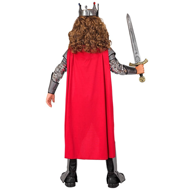 Costume de roi Bleu Rouge
