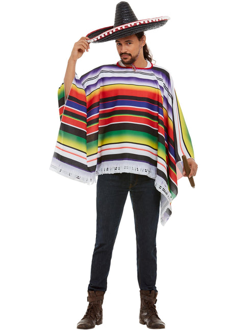 Poncho mexicain