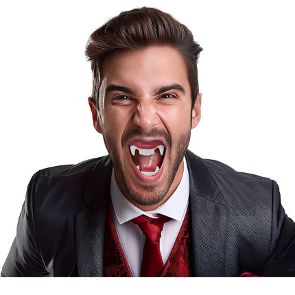 Fausses dents d'Halloween Vampire