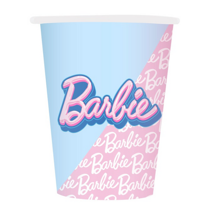 8 BARBIE 9 oz PPR CUP
