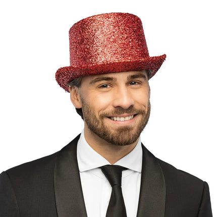 Chapeau Showtime rouge