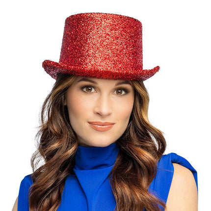 Chapeau Showtime rouge