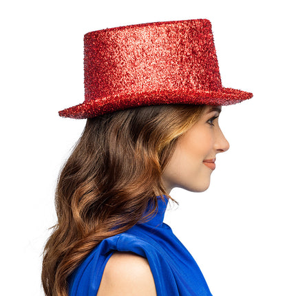Chapeau Showtime rouge