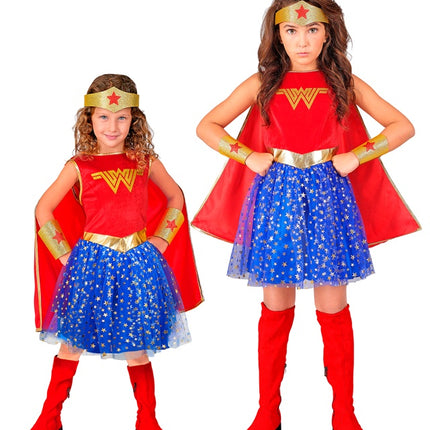 Wonder Girl Rouge Bleu