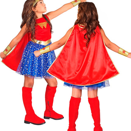 Wonder Girl Rouge Bleu