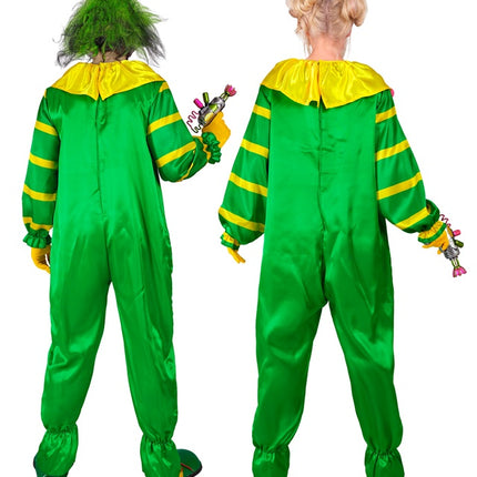 Clown de l'horreur de l'espace Vert Jaune
