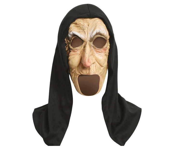 Masque de vieille dame pour Halloween