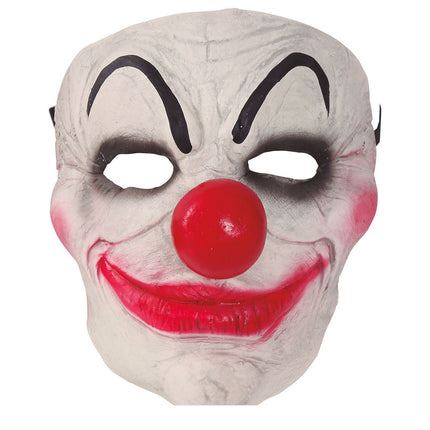 Demi-masque d'Halloween Clown