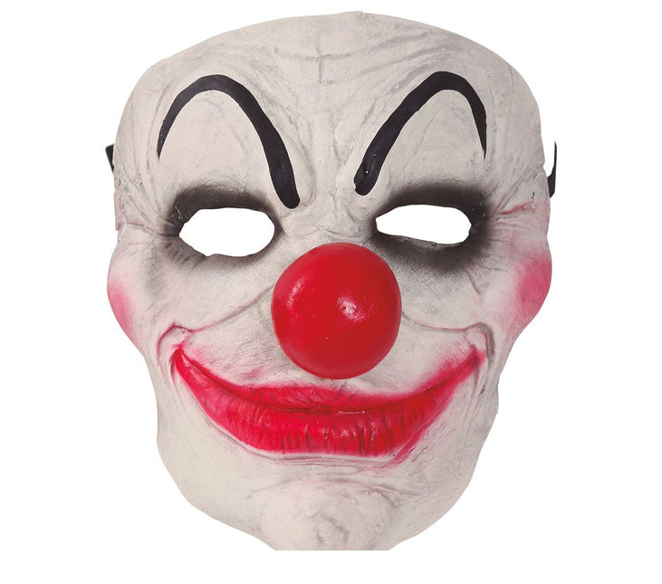 Demi-masque d'Halloween Clown