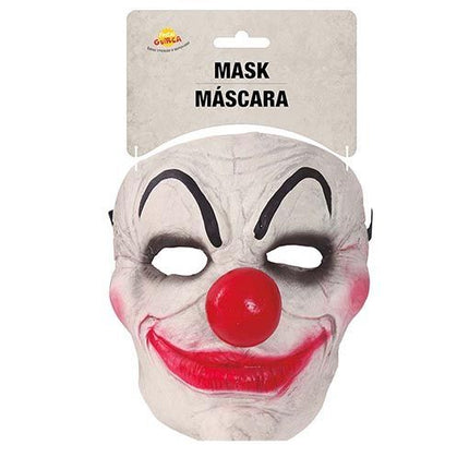 Demi-masque d'Halloween Clown