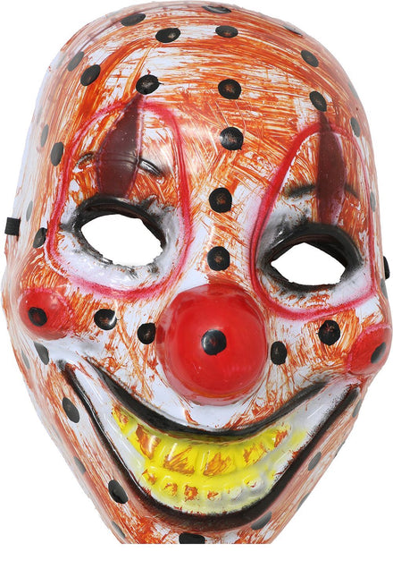 Trous pour masque de clown d'Halloween