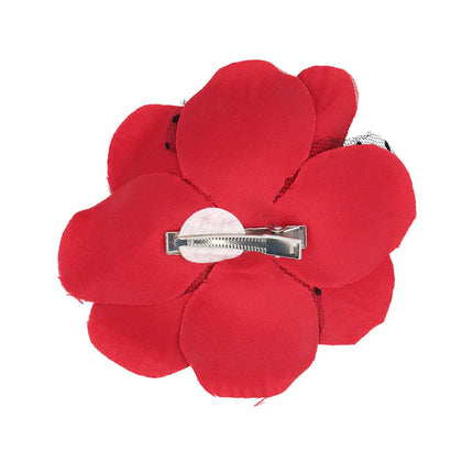 Zwart Rode Accessoireset Vintage 3 delig