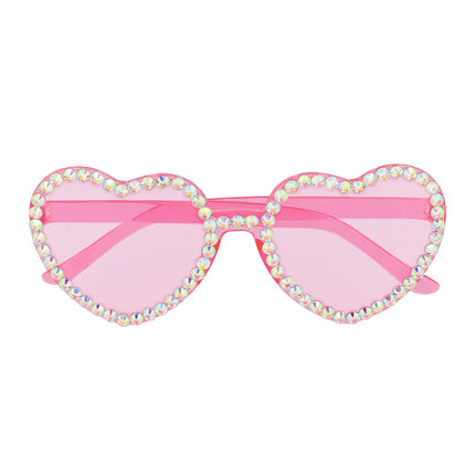 Lunettes de fête Diamond Heart