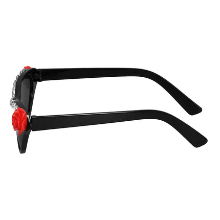 Zwart Rode Accessoireset Vintage 3 delig
