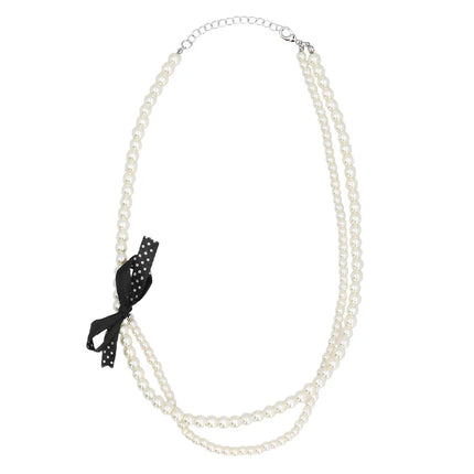 Zwart Rode Accessoireset Vintage 3 delig